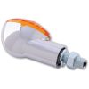 Miniblinklys smart Cateye Pære Krom/Orange HIGHSIDER – miniature 2