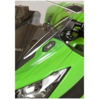 Mirror Blanking Plate - Black Kawasaki Ninja 250/300 R&G Racing