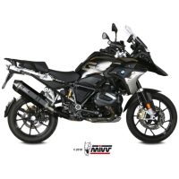 MIVV Speed Edge Muffler Steel Black/Carbon End Cap BMW R1250GS