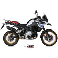 MIVV Suono Muffler Steel Black/Carbon End Cap BMW F850GS