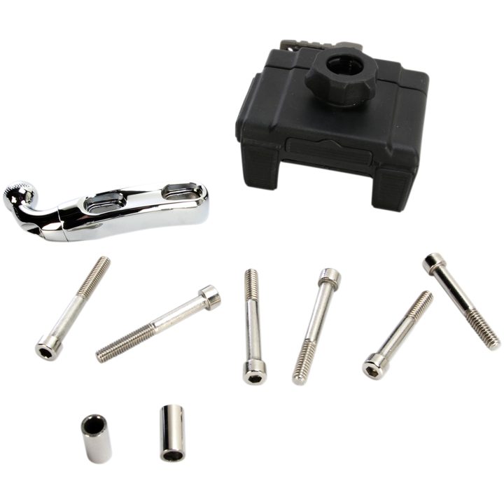 Mobil-/GPS-holder til 1,25 tommer styr CIRO Chrome – billede 2