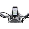 Mobil-/GPS-holder til 7/8 tommer og 1 tomme styr inkl. opladning CIRO Sort – miniature 2