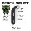Mobil-/GPS-holder til Harley-Davidson 84-17 modeller, ikke 14-17 FLHX inkl. opladning CIRO CHrome – miniature 2