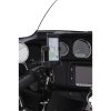 Mobil-/GPS-holder til Harley-Davidson 84-17 modeller, ikke 14-17 FLHX inkl. opladning CIRO CHrome – miniature 1