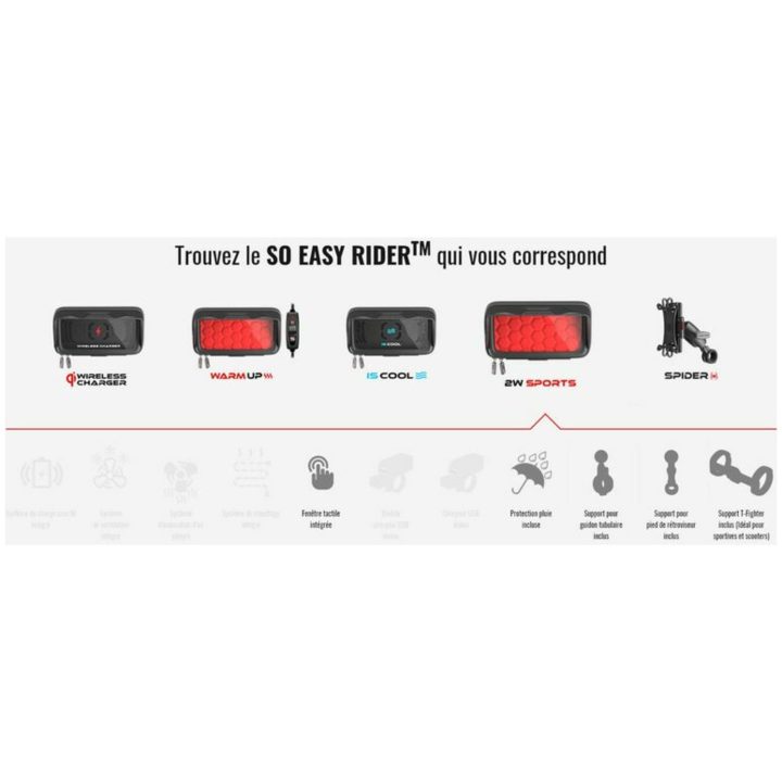 Mobilholder Warm Up Naked Full Box SO EASY RIDER 16.5 x 8.5cm – billede 11