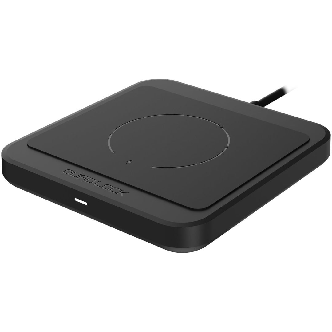 Mobiloplader Trådløs opladningsplade Quad Lock