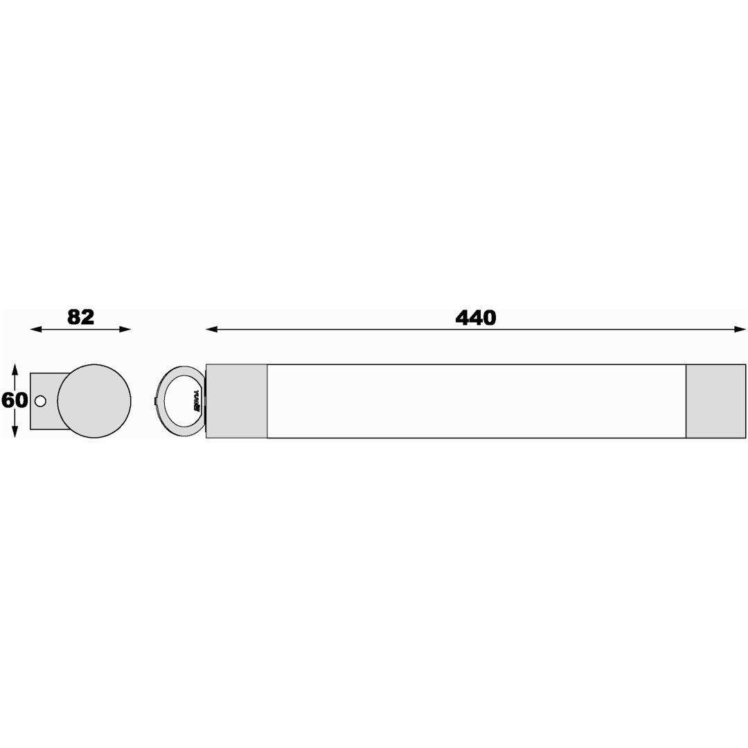 Modica Væglampe Bad, 9w Led, Krom ANETA HOME krom – billede 2
