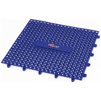 Modular Rubber Mat - 9 pcs (1 sqm) - Blue Rtech