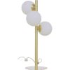 Molekyl Bordlampe 3a, Mat Messing/hvid ANETA HOME Sokkel G9 Mat Messing /Hvid – miniature 3
