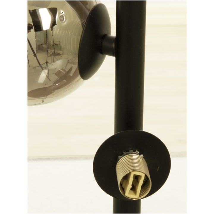 Molekyl Bordlampe 3a, Sort/røg ANETA HOME Sokkel G9 Sort /Røggrå – billede 3