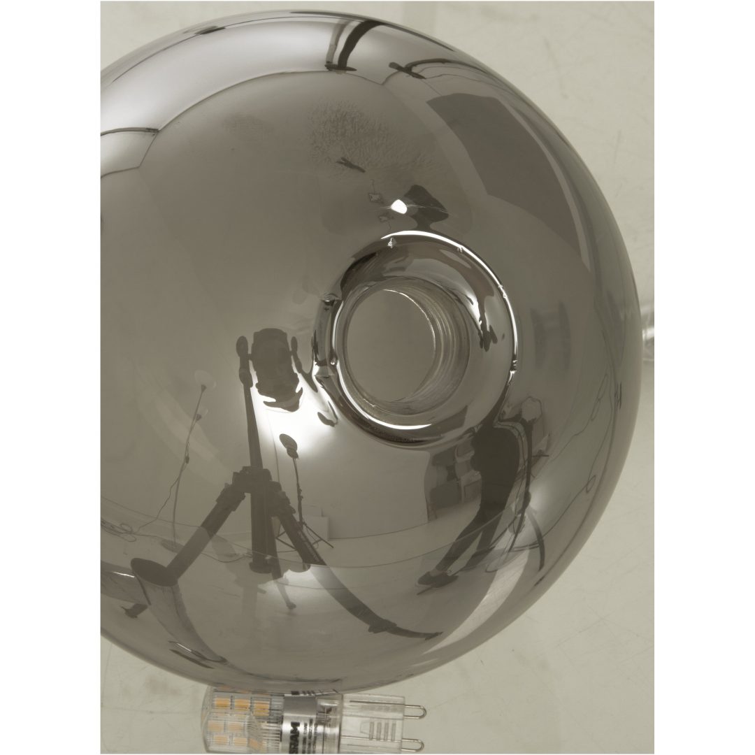 Molekyl Bordlampe Høj, Sort/røg ANETA HOME Sokkel G9 Sort /Røggrå – billede 3