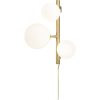 Molekyl Væglampe, Mat Messing/hvid ANETA HOME Sokkel G9 Mat Messing /Hvid – miniature 1