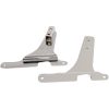 Monteringsplade Square Sissy Bar Chrome Drag Specialties – miniature 2