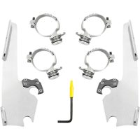 Monteringssæt Batwing Trigger-Lock Sølv MEMPHIS SHADES HD