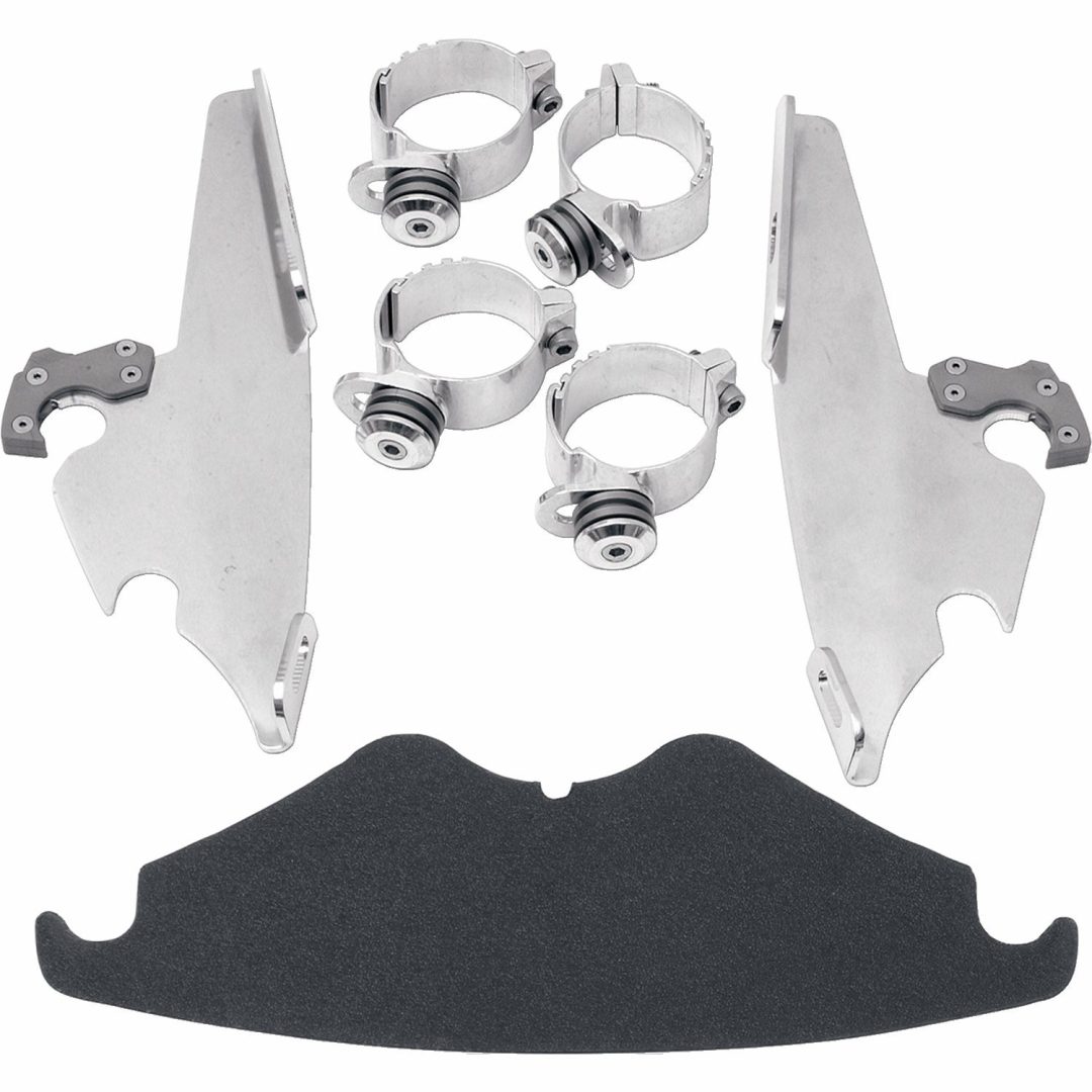 Monteringssæt Forrude Trigger-Lock Justerbar Sølv MEMPHIS SHADES HD