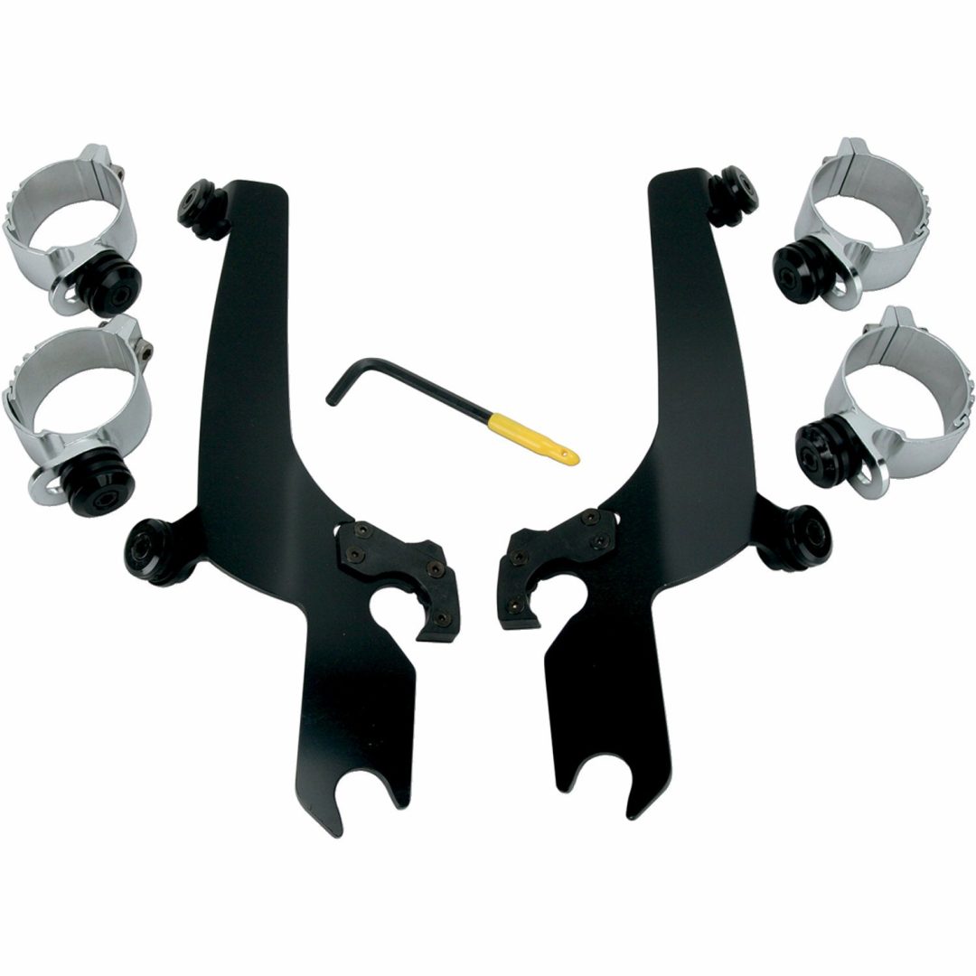 Monteringssæt Sportshield Trigger-Lock Poleret MEMPHIS SHADES SORT