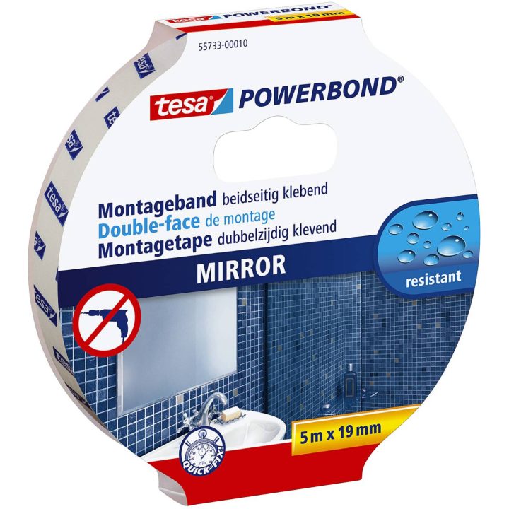 Monteringstape dobbeltklæbende til indendørs brug 4952, 55732, 55733 TESA TAPE MONTERING 4952 19MMX50M – billede 3