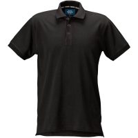 Morris solid Polo Black 4XL