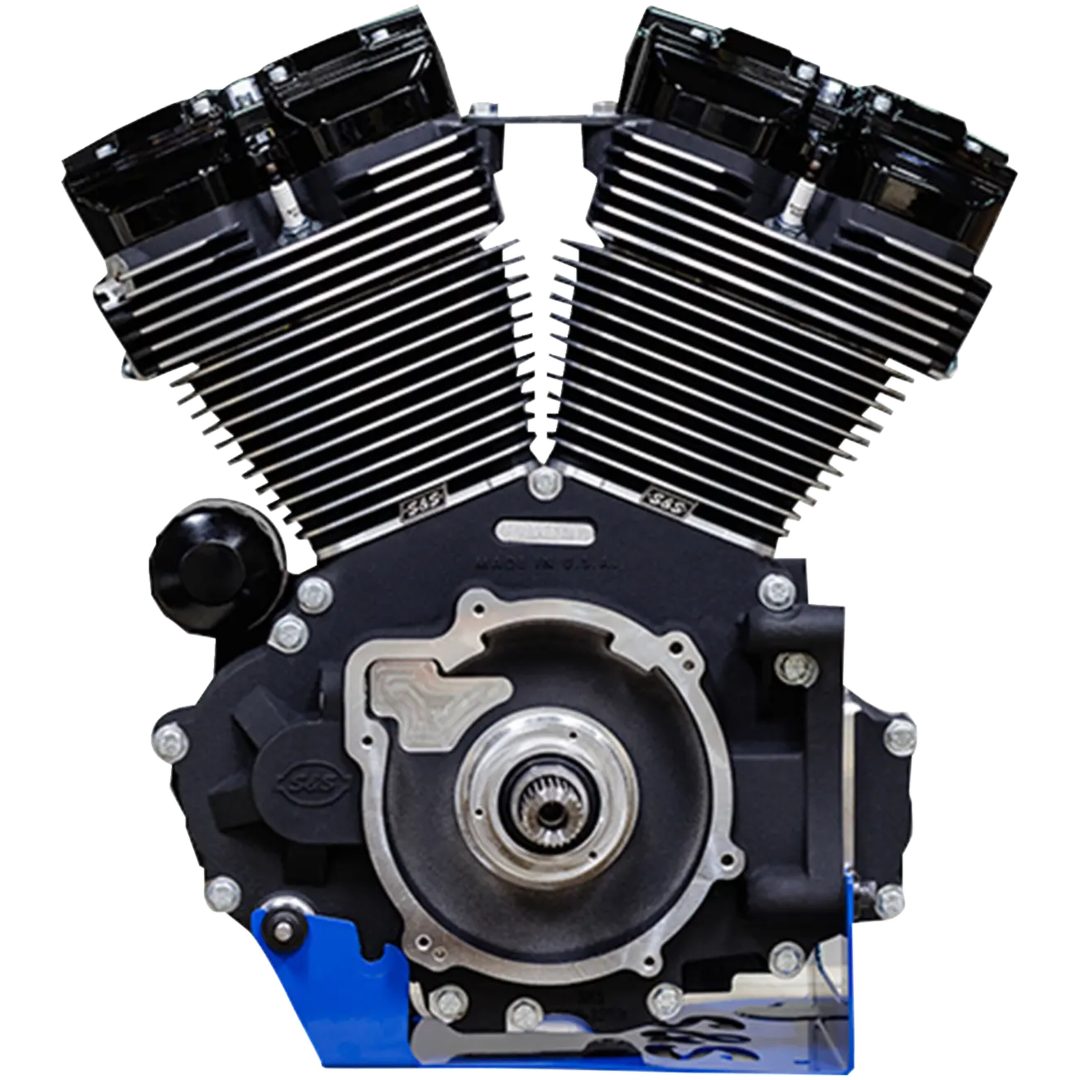 Motor MK136 med 475G Knastaksel Sort S&S CYCLE – billede 4