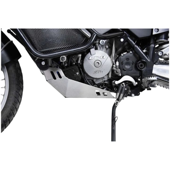 Motorbeskyttelsesforlænger Sort Pulverlakeret SW-MOTECH Engine guard – billede 4