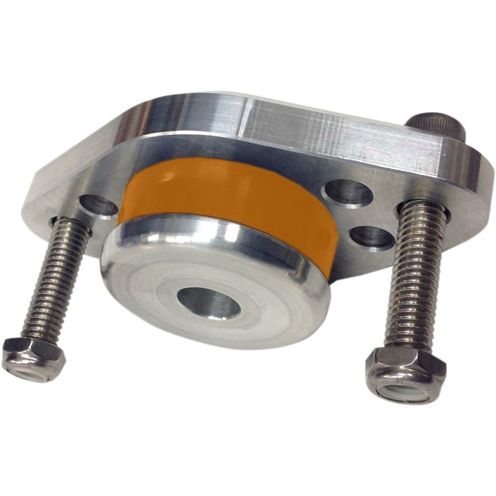 Motorbeslag Iso Front Sølv Aluminium ALLOY ART – billede 2