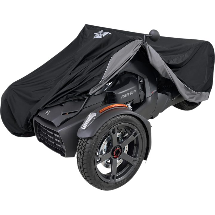 Motorcykelovertræk Classic Sort/kul Polyester ULTRAGARD Kåbe – billede 3