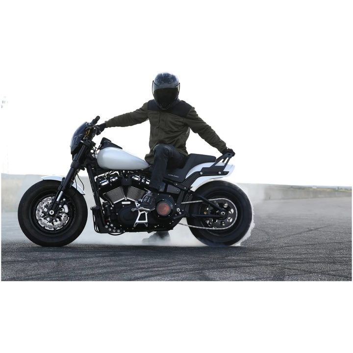 Motordæksel OEM Scorpion Aluminium Klar / Sort BARNETT – billede 3
