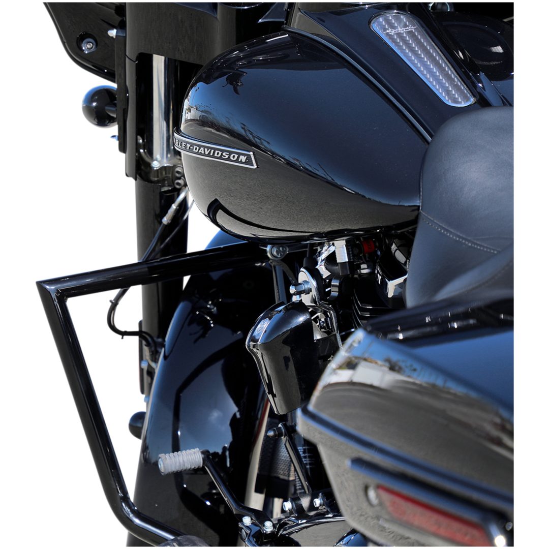 Motordæksel Twin Peaks Sort Blank LA CHOPPERS – billede 11