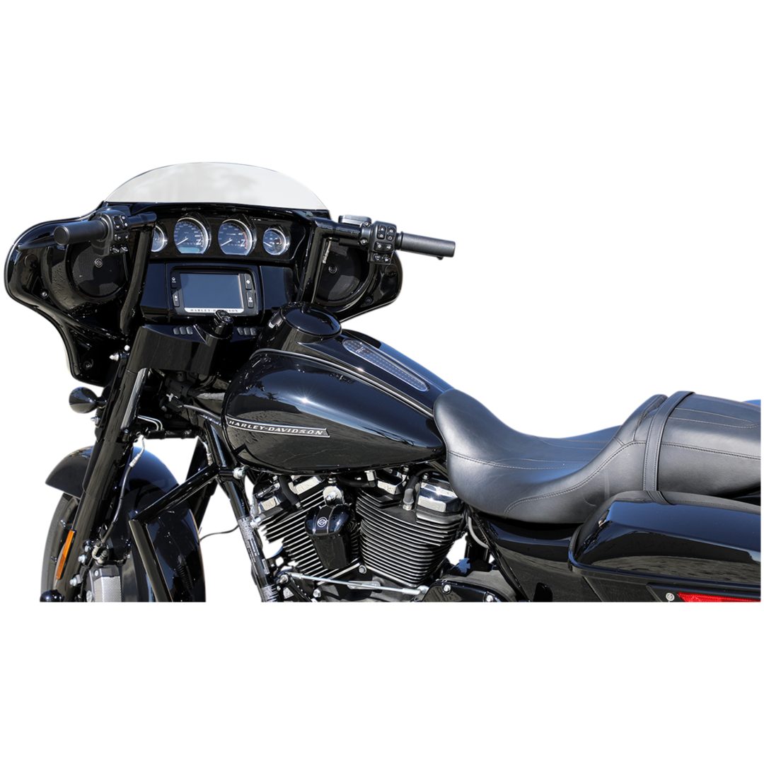 Motordæksel Twin Peaks Sort Blank LA CHOPPERS – billede 5