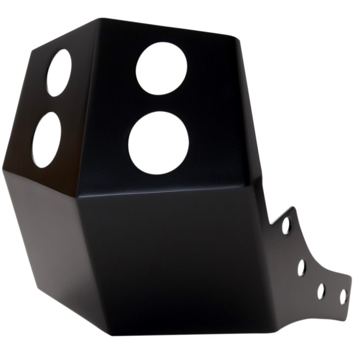 Motorkåbe Sort Pulverlakeret Aluminium SPEED MERCHANT SKID PLATE 04-14 XL BLACK – billede 2