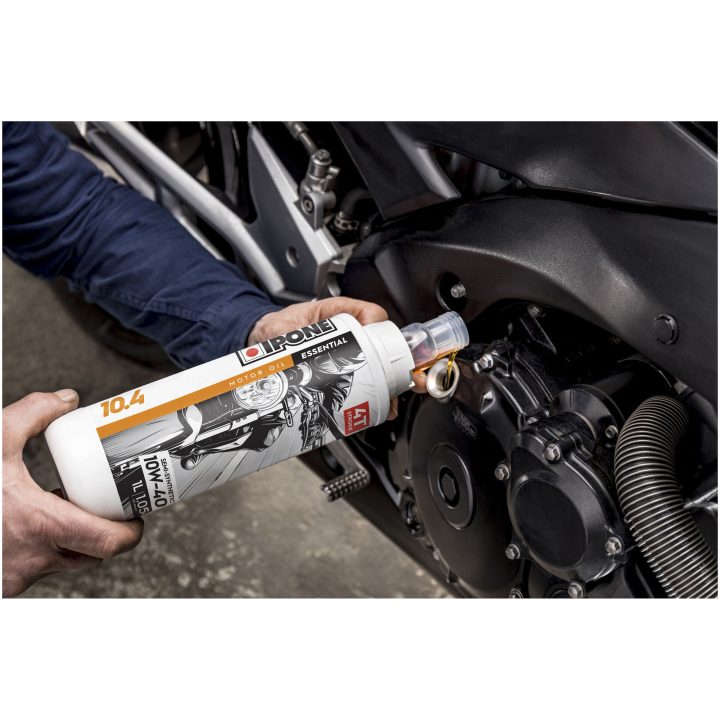 Motorolie 10.4 10W-40 Delsyntetisk Ipone – billede 2