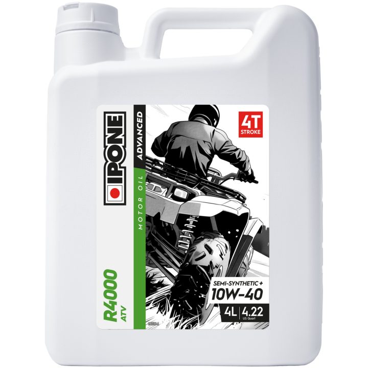 Motorolie 10W-40 4 L Ipone – billede 2