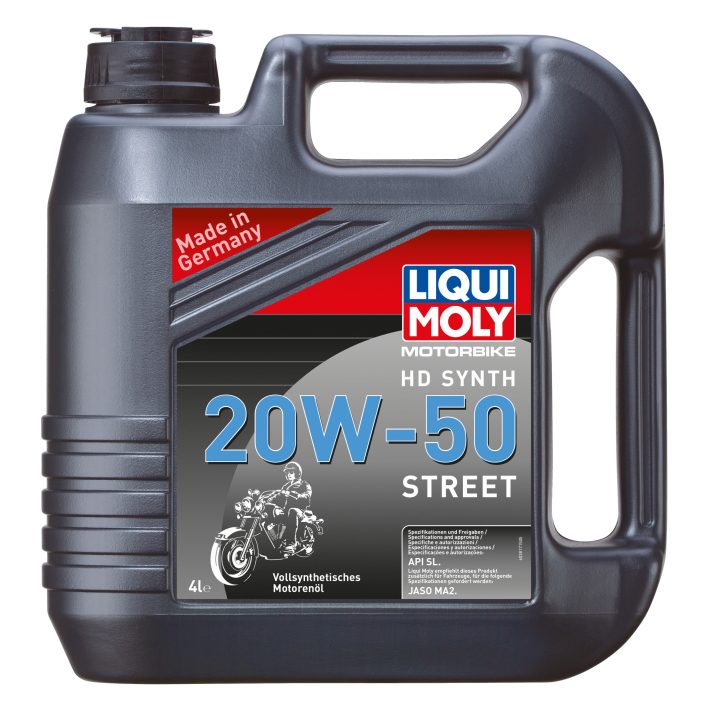 Motorolie Harley-Davidson Helsyntetisk 20W-50 Street LIQUI MOLY 1 liter – billede 2