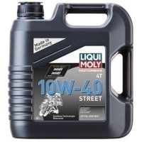Motorolja 4T 10W-40 Street 4 liter Hel kartong = 4st / 4l