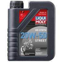 Motorolja HD Synth 20W-50 Street 1 liter 20W-50 Street
