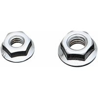 MØTRIKFLANGE 3/8-16 KROM
