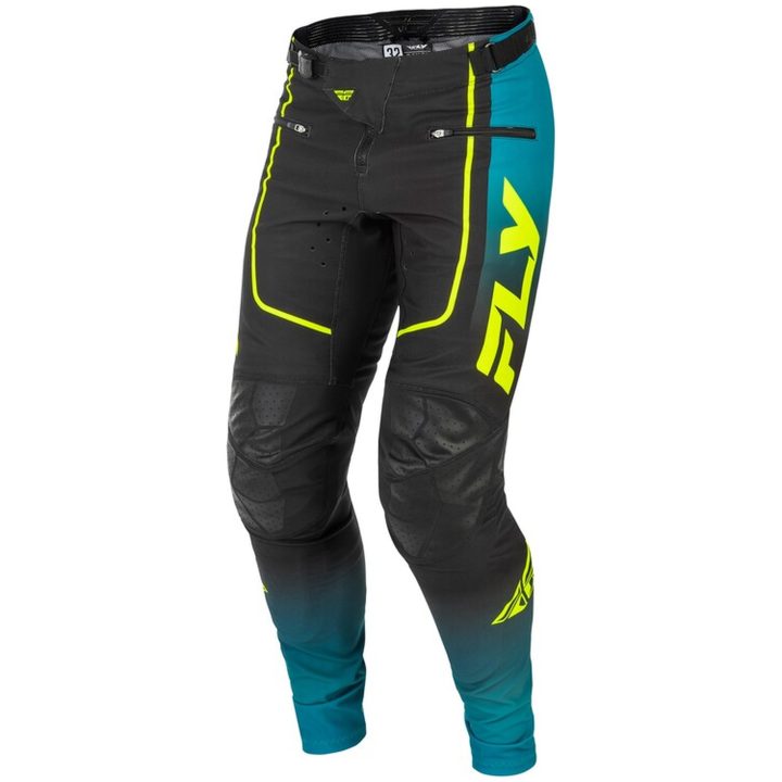 MTB-Bukser Rayce Turkis/Sort/Limegrøn FLY RACING 20 – billede 2