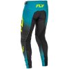 MTB-Bukser Rayce Turkis/Sort/Limegrøn FLY RACING 20 – miniature 4