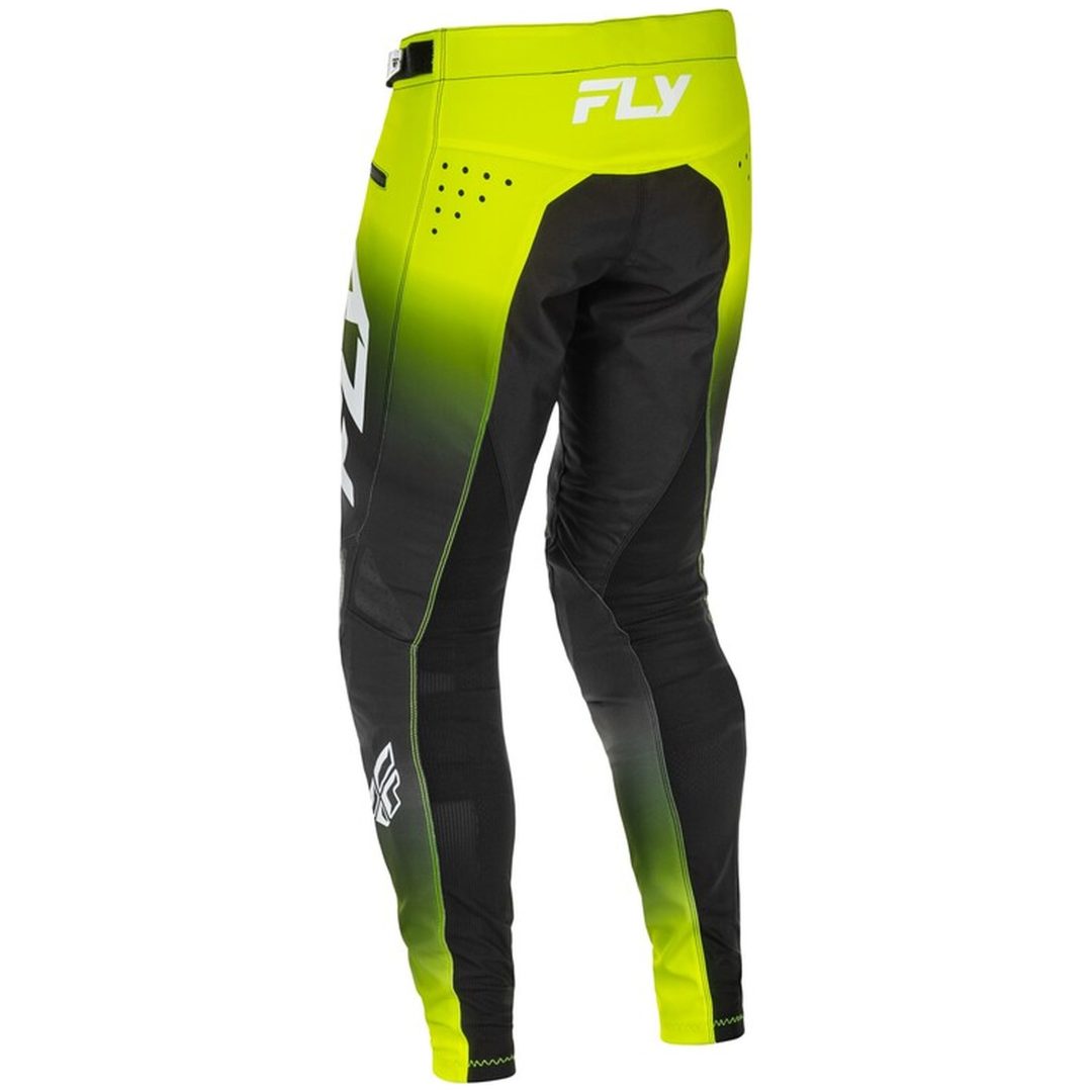 MTB-bukser Ungdom Rayce Lime/Sort/Hvid FLY RACING 18 – billede 4