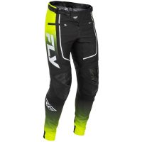 MTB-bukser Ungdom Rayce Lime/Sort/Hvid FLY RACING