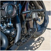 MX-EVOLUTION RIDER FLOORBOARDS - BLK BURLY BRAND