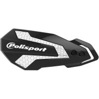 MX Flow Handskydd YZ/YZF/WR 08-21 SVART/VIT POLISPORT