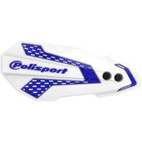 MX Flow Handskydd YZ/YZF/WR 08-21 VIT/BLÅ YAM95 POLISPORT
