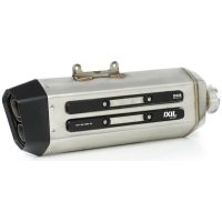 MXT Silencer Stainless Steel / Aluminium Black - BMW R1200GS IXIL
