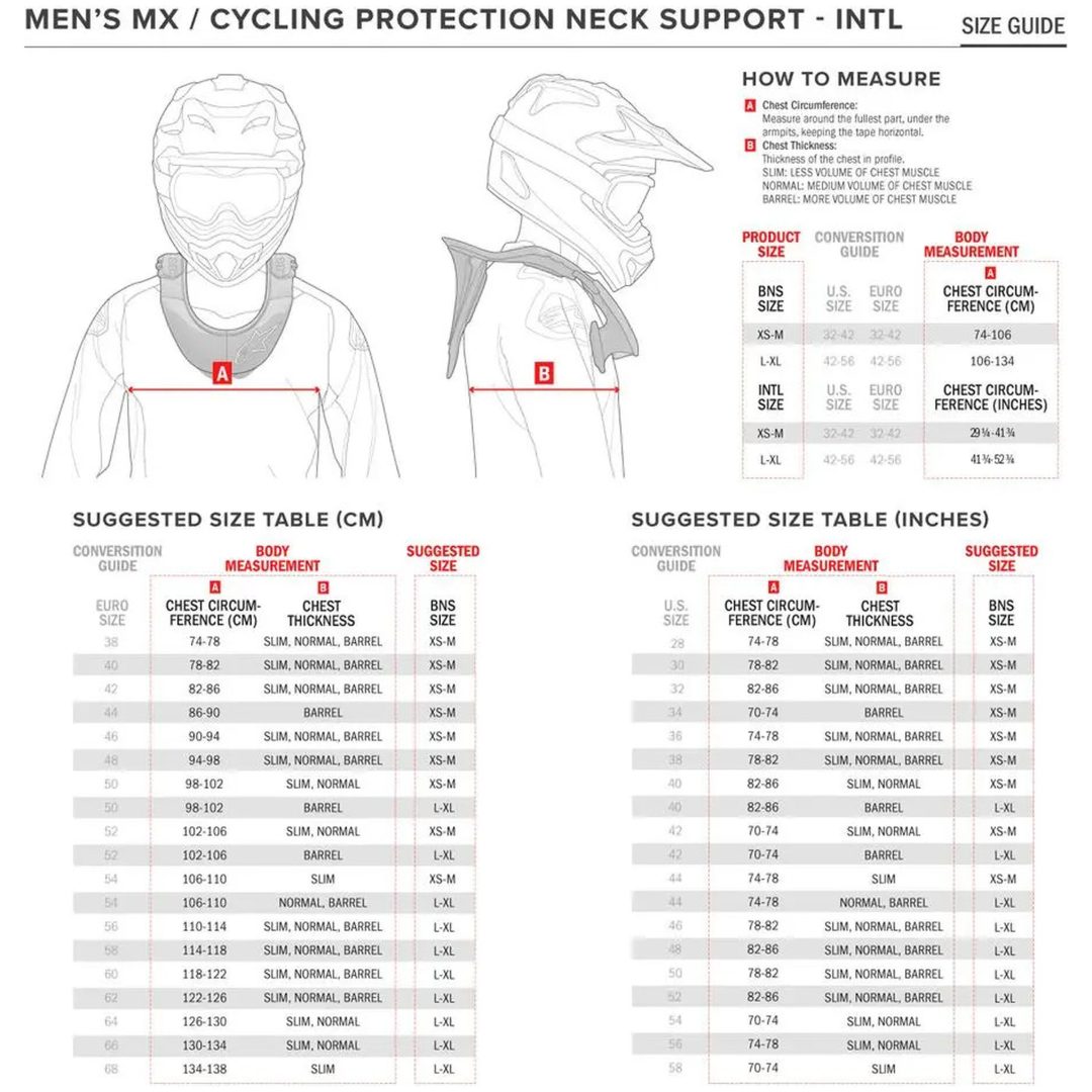 Nakkebeskytter Bio Sort/Grå ALPINESTARS Large/XL – billede 3