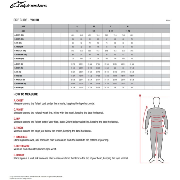 Nakkebeskytter Ungdom Sort/Hvid ALPINESTARS One Size – billede 2