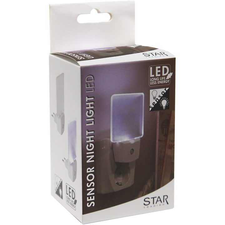 Natlampe LED Functional Hvid Star Trading – billede 4
