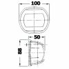 Navigationslys Classic 12 Hvid Rød Osculati – miniature 2