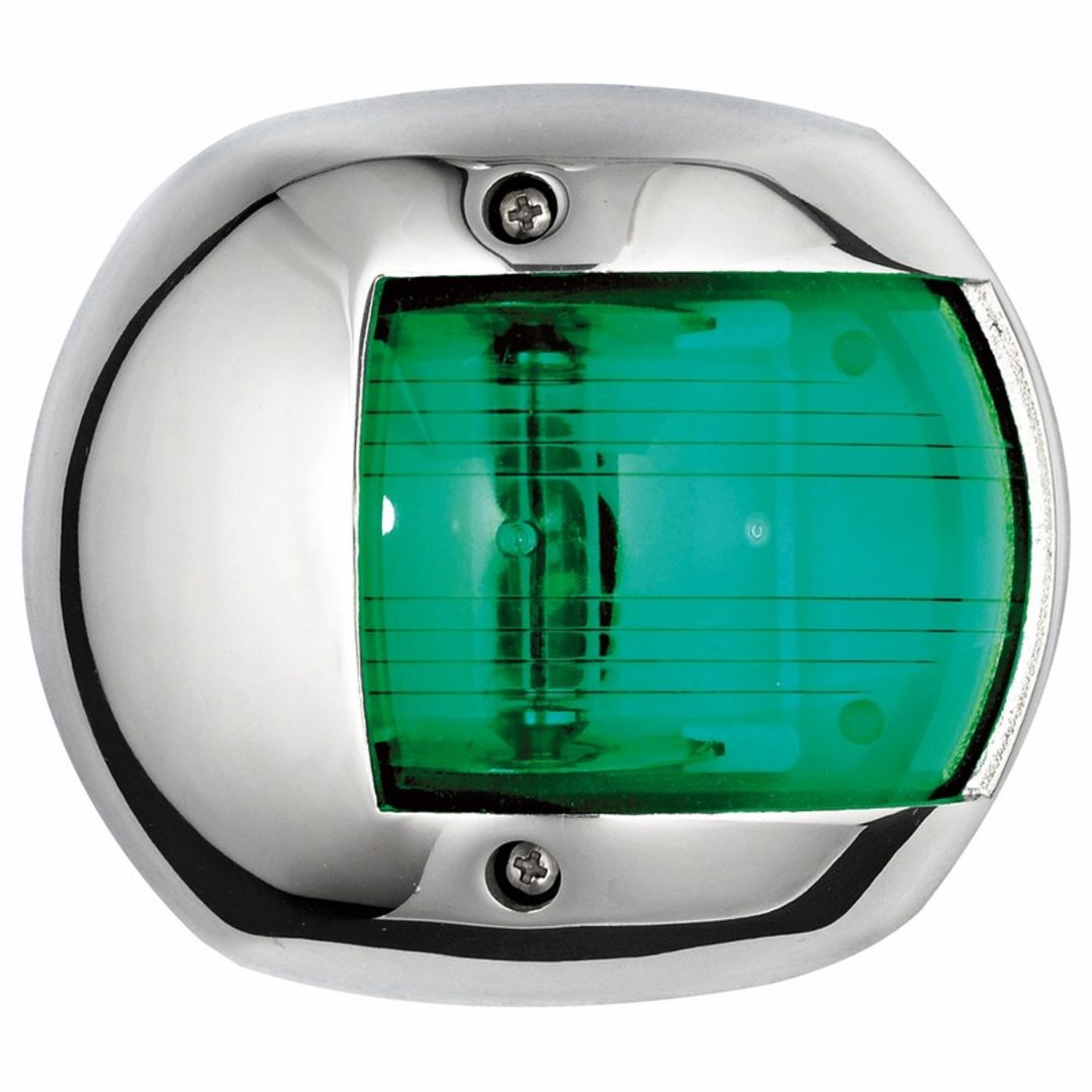 Navigationslys Compact 12 SS Grøn Osculati