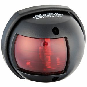 Navigationslys Sphera 112.5° Rød Sort Osculati